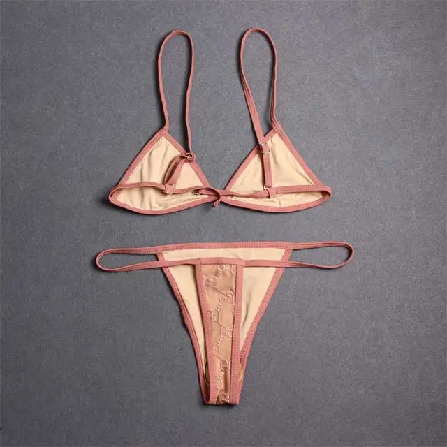 Embroidery Fashion Bikini Set