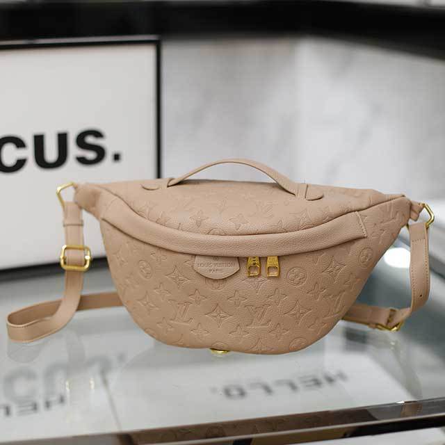 Leather Embossing Women Fanny Pack