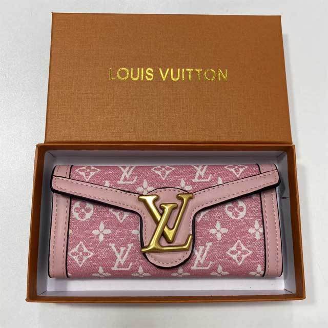 Metal Logo Fashion Wallet