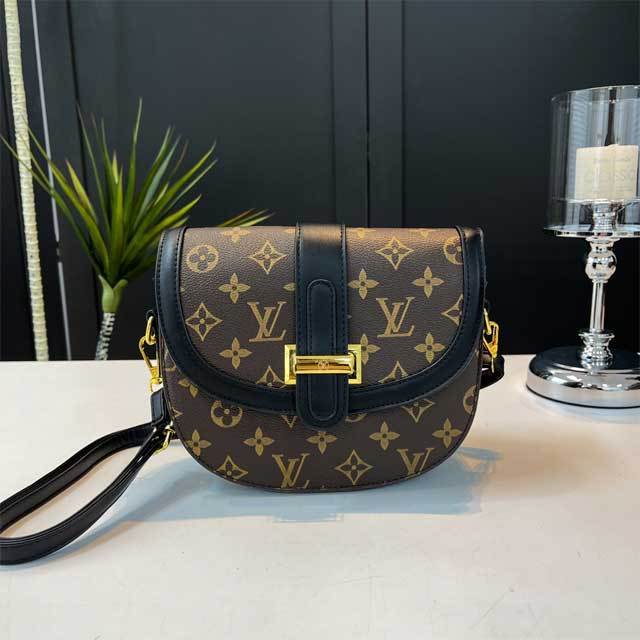 Leather Printed Fashion Messenger Bag