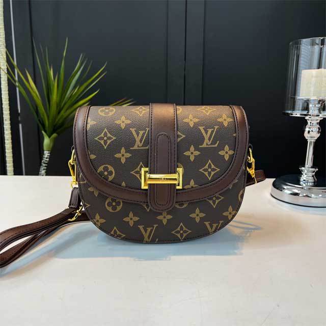 Leather Printed Fashion Messenger Bag