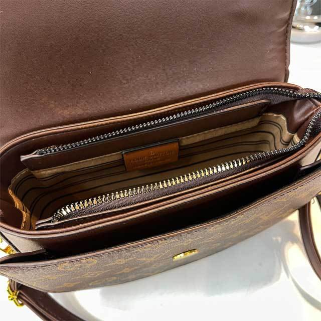 Leather Printed Fashion Messenger Bag