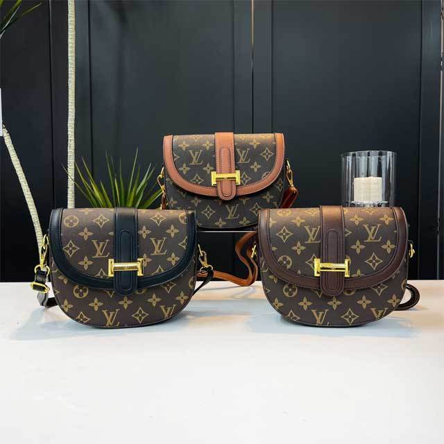 Leather Printed Fashion Messenger Bag