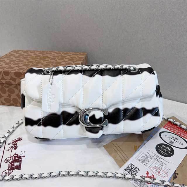 Fashion Design Leather Chained Messenger Bag