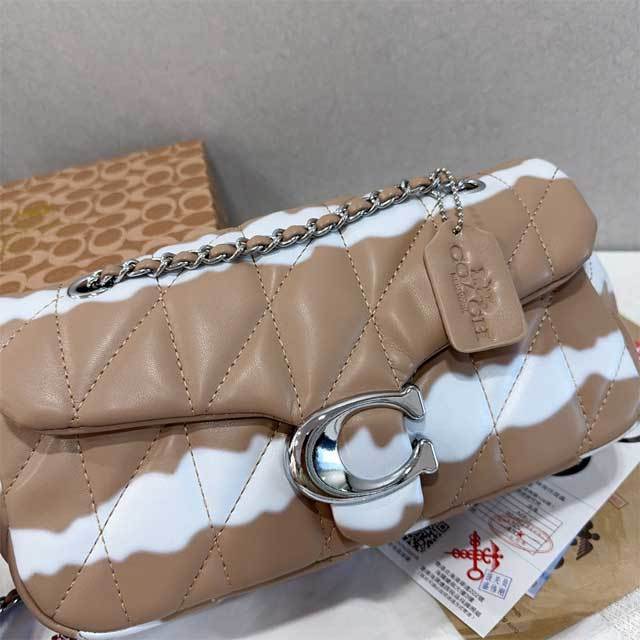 Fashion Design Leather Chained Messenger Bag