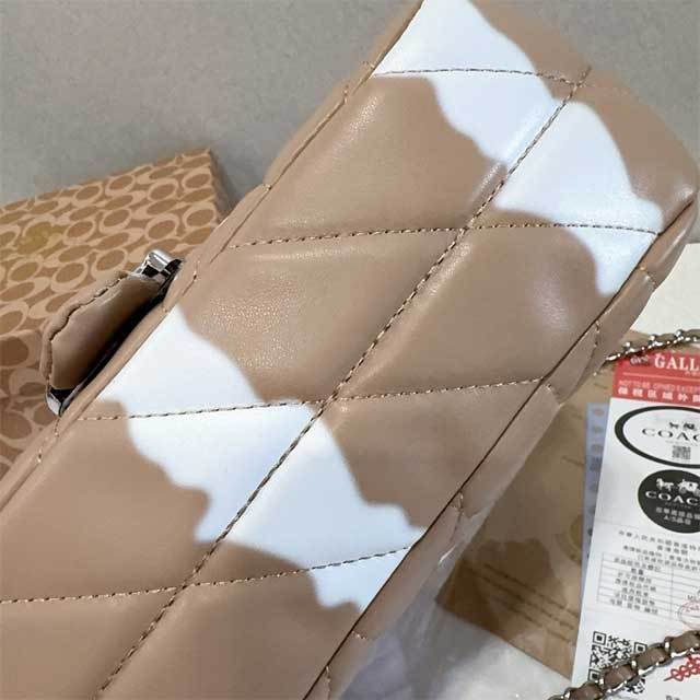 Fashion Design Leather Chained Messenger Bag