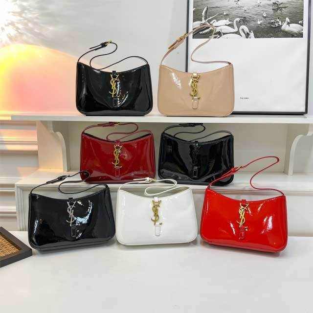 Metal Logo Leather Fashion Women Purses