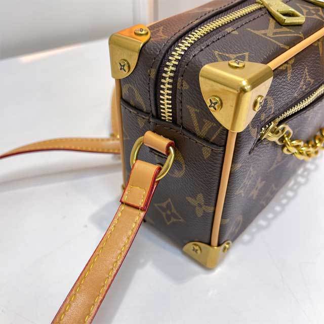 Leather Printed Rectangular Messenger Bag
