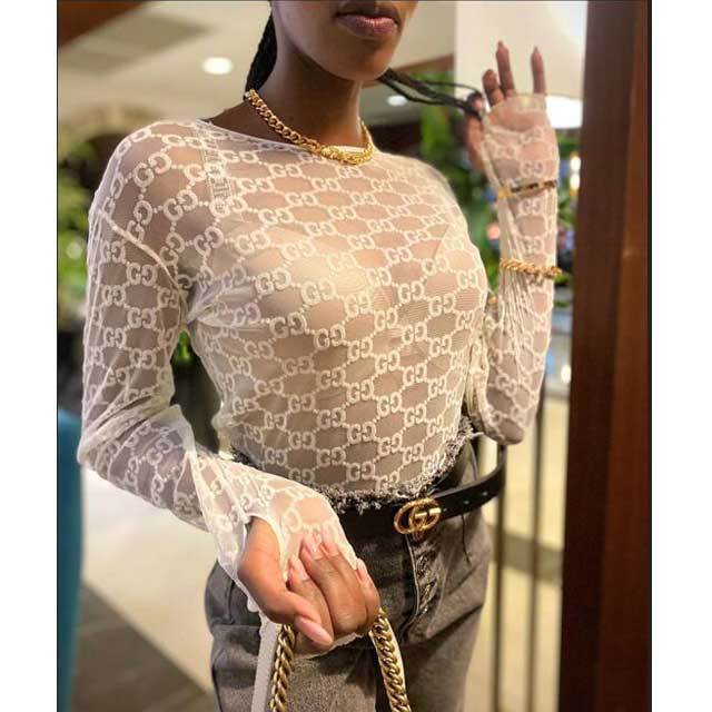 See Through Mesh Dress