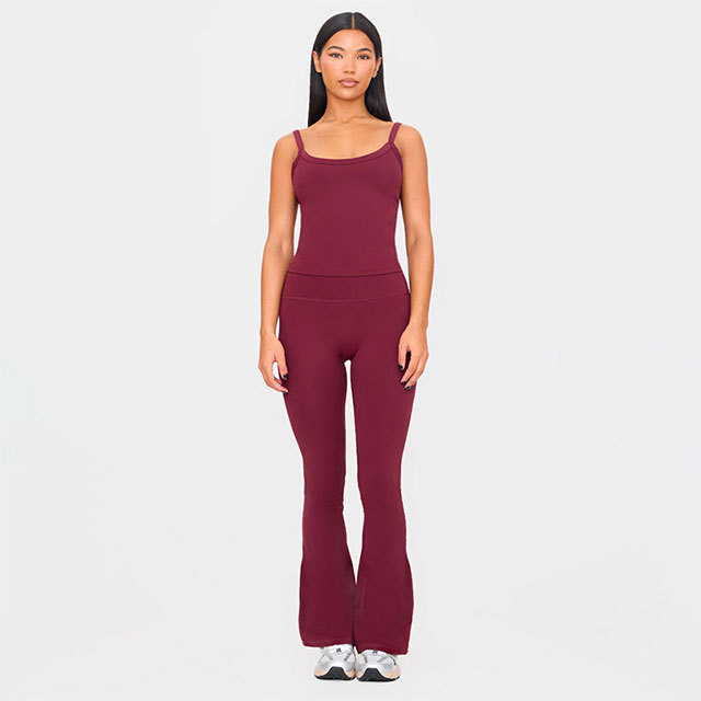 Suspender Tops Bell Pant Jogging Set