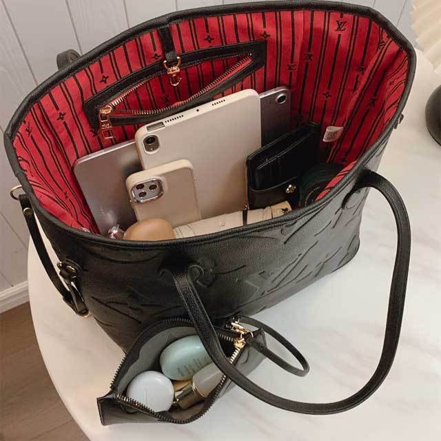 Fashion Embossing Leather Handbag