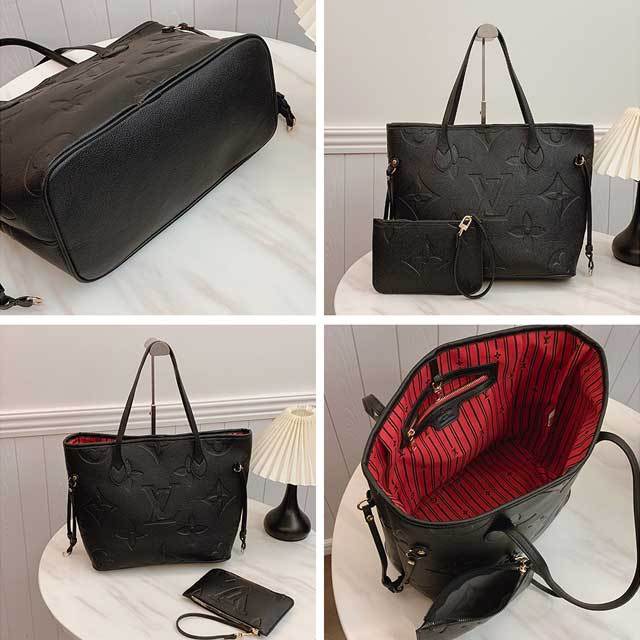 Fashion Embossing Leather Handbag