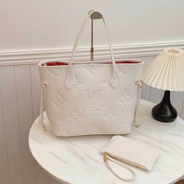 Fashion Embossing Leather Handbag