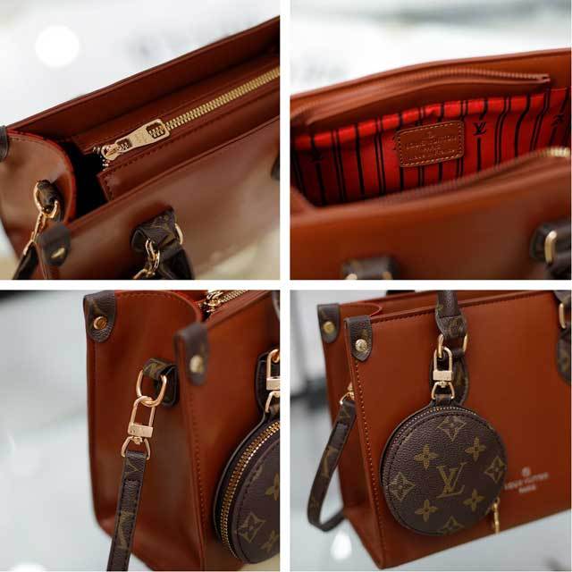Fashion Women Leather Crossbody Handbag