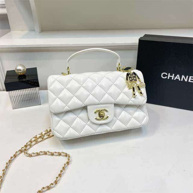 Leather Chained Fashion Messenger Bag