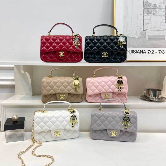 Leather Chained Fashion Messenger Bag