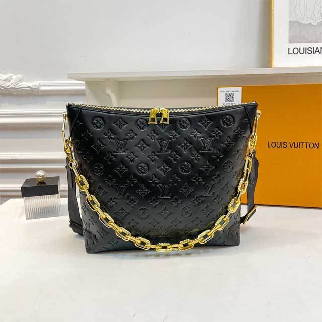 Leather Embossing Crossbody Handbag