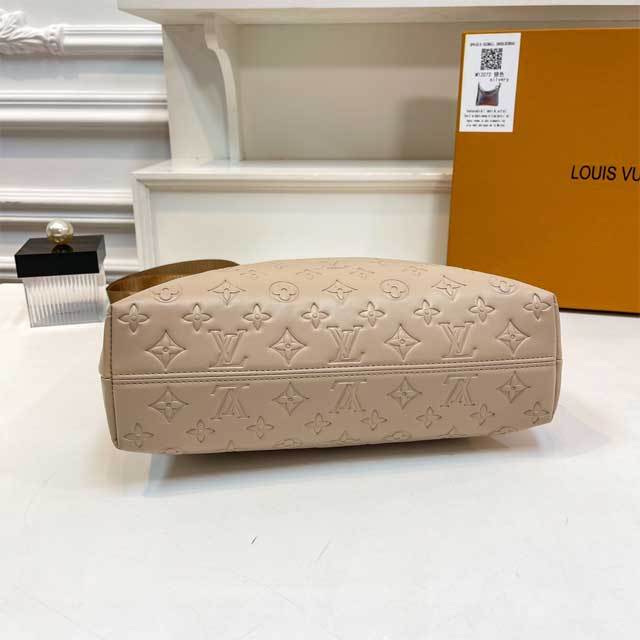 Leather Embossing Crossbody Handbag