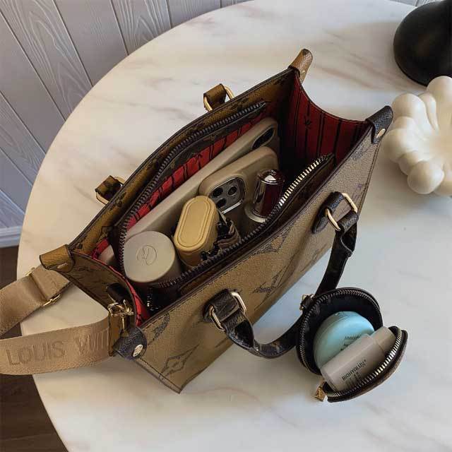 Leather Fashion Crossbody Handbag For Ladies