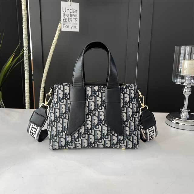 Printed Leather Fashion Handbag