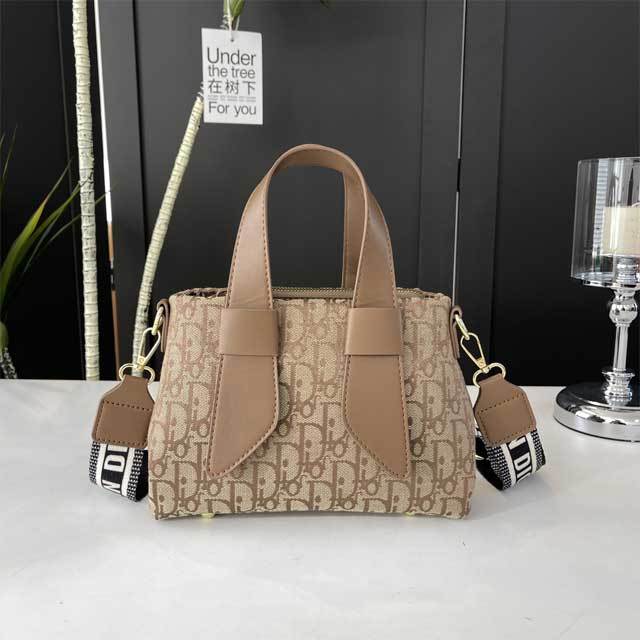 Printed Leather Fashion Handbag