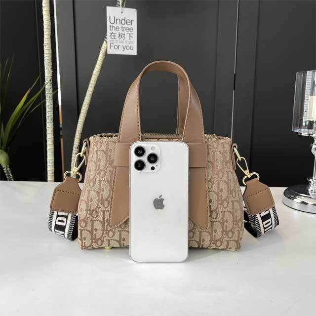 Printed Leather Fashion Handbag