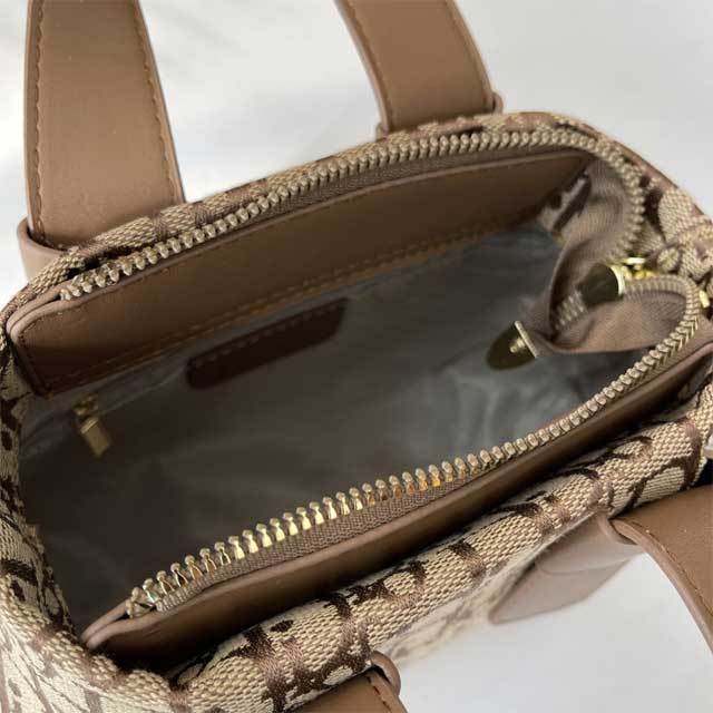 Printed Leather Fashion Handbag