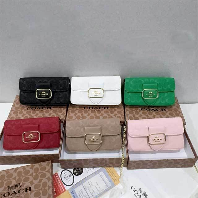 Chained Leather Fashion Women Messenger Bag