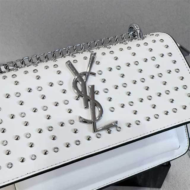 Rivets Leather Fashion Messenger Bag