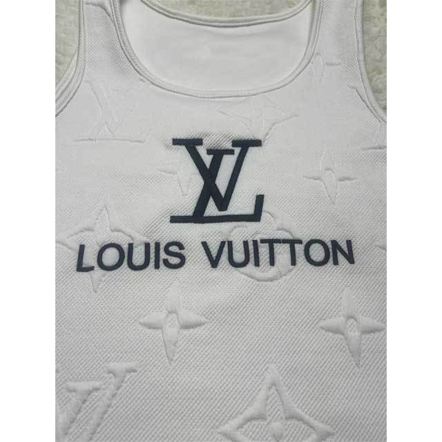 Embossing Women Vest Dress