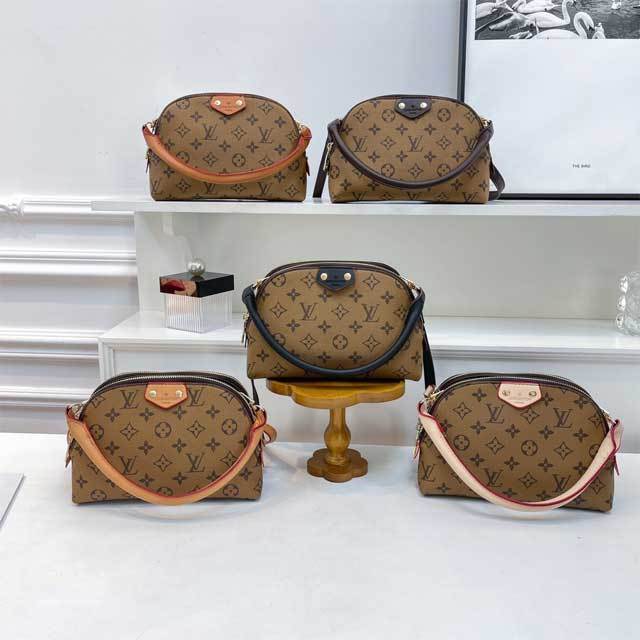 Fashion Print Leather Crossbody Bag