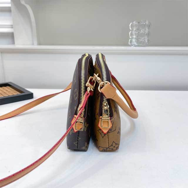 Fashion Print Leather Crossbody Bag