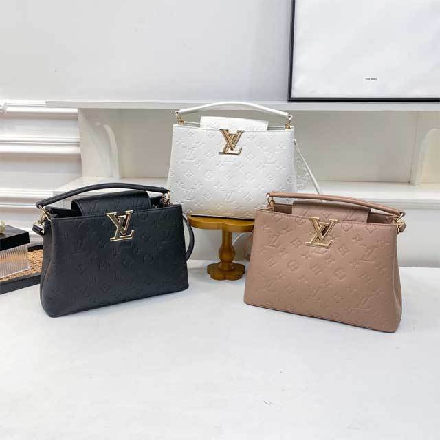 Leather Embossing Fashion Crossbody Bag