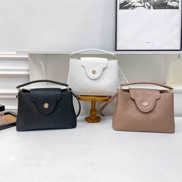 Leather Embossing Fashion Crossbody Bag