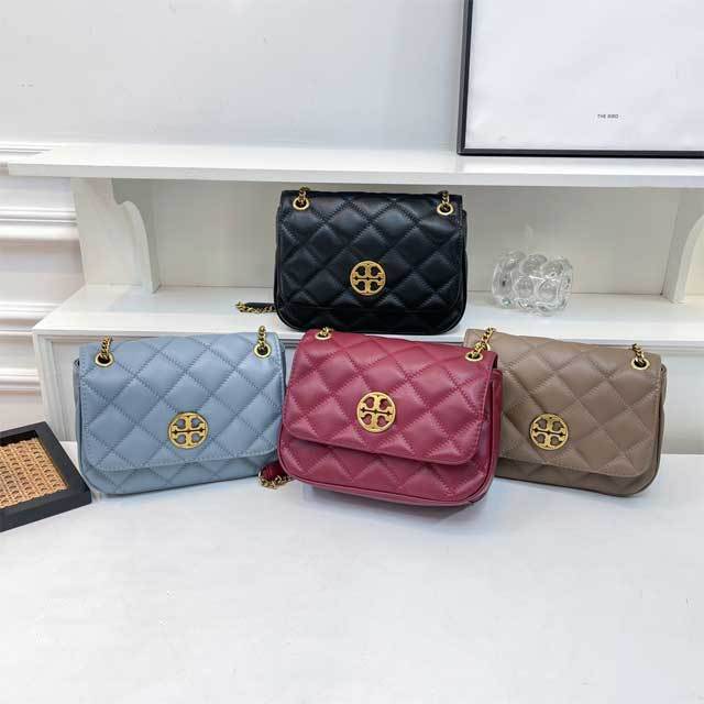 Leather Chained Fashion Handbag