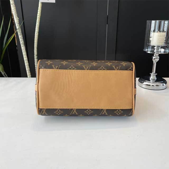 Leather Printed Fashion Boston Bag