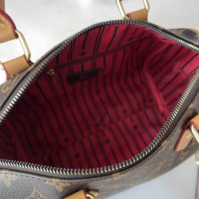 Leather Printed Fashion Boston Bag