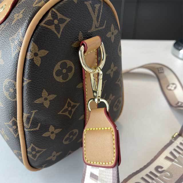 Leather Printed Fashion Boston Bag