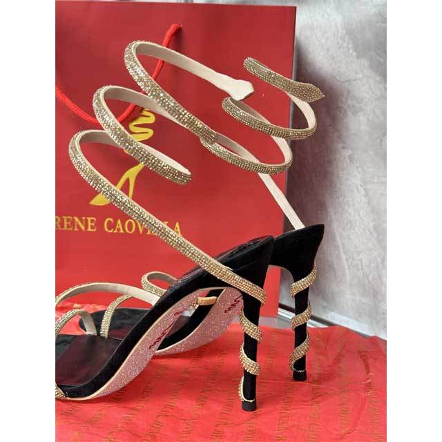 Fashion Rhinestones High Heeled Party Sandals