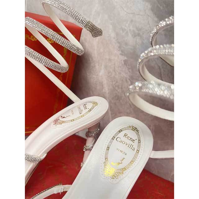 Fashion Rhinestones High Heeled Party Sandals