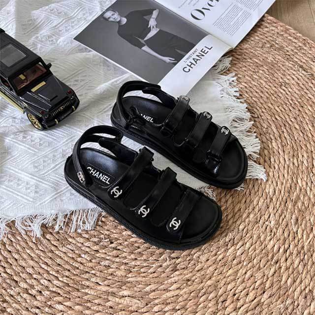 Sexy Velcro Beach Flat Sandals