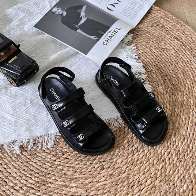 Sexy Velcro Beach Flat Sandals
