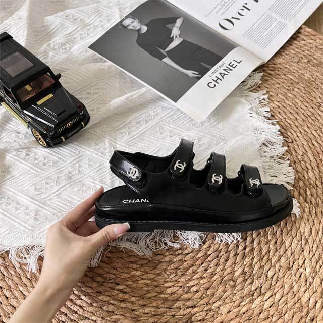 Sexy Velcro Beach Flat Sandals