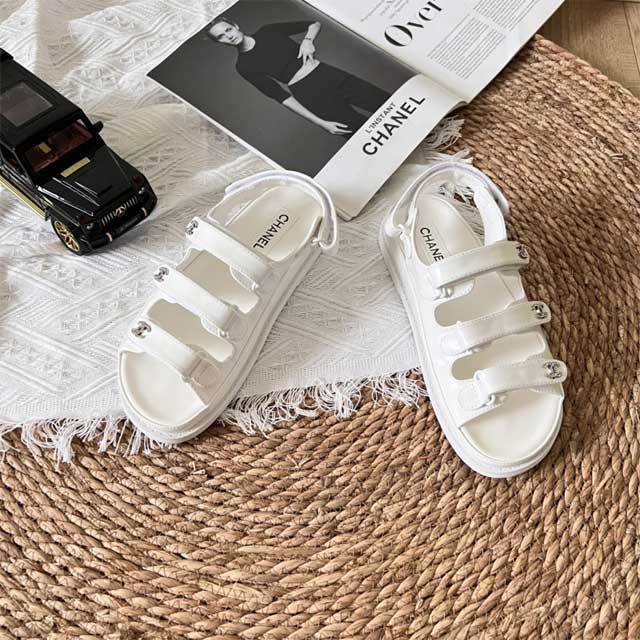 Sexy Velcro Beach Flat Sandals