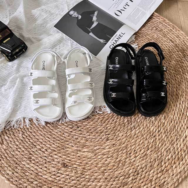 Sexy Velcro Beach Flat Sandals