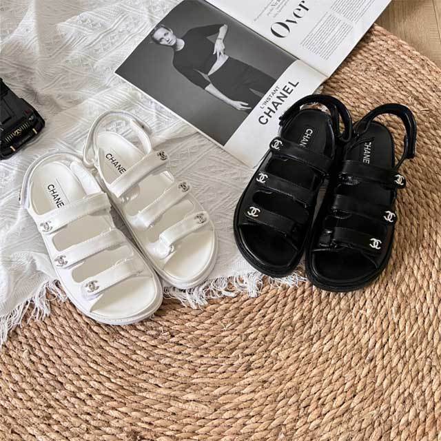 Sexy Velcro Beach Flat Sandals