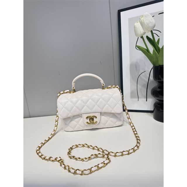 Chained Leather Fashion Women Messenger Bag