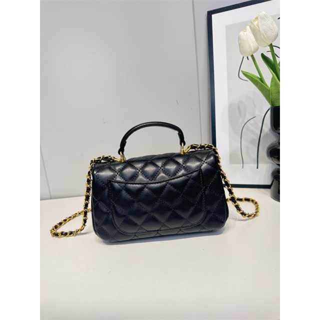 Chained Leather Fashion Women Messenger Bag