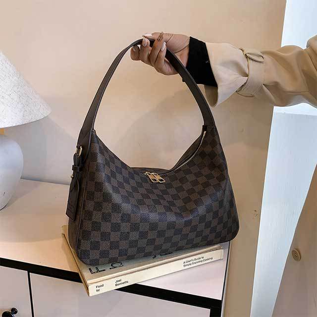 Leather Printed Fashion Underarm Bag