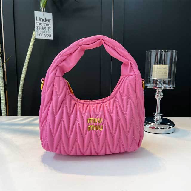 Metal Logo Leather Women Fashion Purses